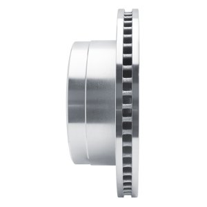 Ford F-450 Super Duty Brake Rotor (1) - Rear Left - R1 Concepts - Drilled & Slotted - Silver - `11-`22